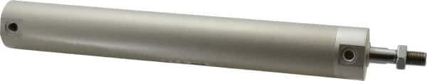 SMC PNEUMATICS - 1-1/4" Bore Double Acting Air Cylinder - 1/8 Port, 7/16-20 Rod Thread, 140 Max psi, 40 to 140°F - Eagle Tool & Supply