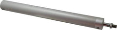 SMC PNEUMATICS - 1-1/4" Bore Double Acting Air Cylinder - 1/8 Port, 7/16-20 Rod Thread, 140 Max psi, 40 to 140°F - Eagle Tool & Supply