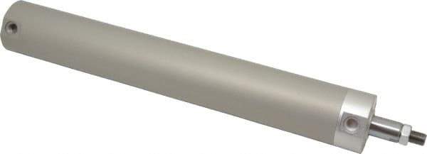 SMC PNEUMATICS - 2" Bore Double Acting Air Cylinder - 1/4 Port, 1/2-20 Rod Thread, 140 Max psi, 40 to 140°F - Eagle Tool & Supply