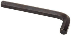 Value Collection - 5/8" Hex, Short Arm, Hex Key - 6-5/32" OAL, Alloy Steel, Inch System of Measurement - Eagle Tool & Supply