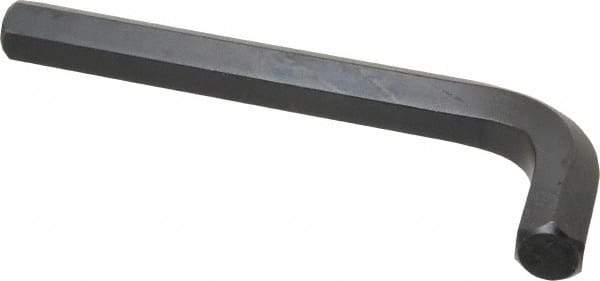 Value Collection - 1" Hex, Short Arm, Hex Key - 9-5/32" OAL, Alloy Steel, Inch System of Measurement - Eagle Tool & Supply