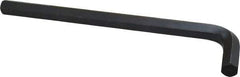 Value Collection - 5/8" Hex, Long Arm, Hex Key - 9-21/32" OAL, Alloy Steel, Inch System of Measurement - Eagle Tool & Supply