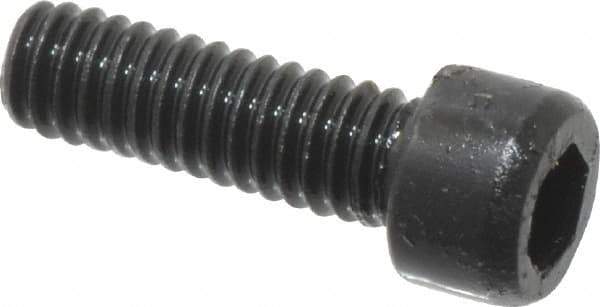 Value Collection - #1-72 UNF Hex Socket Drive, Socket Cap Screw - Alloy Steel, Black Oxide Finish, Fully Threaded, 1/4" Length Under Head - Eagle Tool & Supply