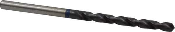 Accupro - #21 120° Cobalt Jobber Drill - TiAlN Finish, Right Hand Cut, Spiral Flute, Straight Shank, 75mm OAL, Split Point - Eagle Tool & Supply