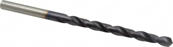 Accupro - 27/64" 118° Spiral Flute Vanadium High Speed Steel Taper Length Drill Bit - Eagle Tool & Supply