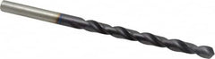 Accupro - 27/64" 118° Spiral Flute Vanadium High Speed Steel Taper Length Drill Bit - Eagle Tool & Supply