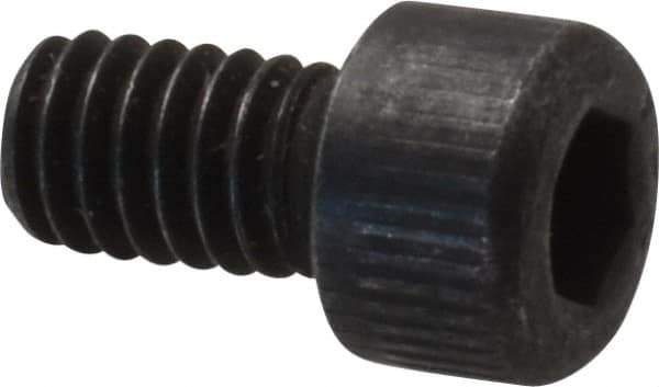 Value Collection - #6-40 UNF Hex Socket Drive, Socket Cap Screw - Alloy Steel, Black Oxide Finish, Fully Threaded, 1/4" Length Under Head - Eagle Tool & Supply