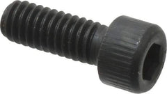 Value Collection - #6-40 UNF Hex Socket Drive, Socket Cap Screw - Alloy Steel, Black Oxide Finish, Fully Threaded, 3/8" Length Under Head - Eagle Tool & Supply