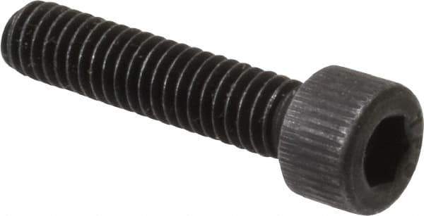 Value Collection - #6-40 UNF Hex Socket Drive, Socket Cap Screw - Alloy Steel, Black Oxide Finish, Fully Threaded, 5/8" Length Under Head - Eagle Tool & Supply