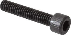 Value Collection - #6-40 UNF Hex Socket Drive, Socket Cap Screw - Alloy Steel, Black Oxide Finish, Fully Threaded, 3/4" Length Under Head - Eagle Tool & Supply