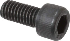 Value Collection - #8-36 UNF Hex Socket Drive, Socket Cap Screw - Alloy Steel, Black Oxide Finish, Fully Threaded, 3/8" Length Under Head - Eagle Tool & Supply