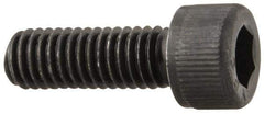Value Collection - #8-36 UNF Hex Socket Drive, Socket Cap Screw - Alloy Steel, Black Oxide Finish, Fully Threaded, 1/2" Length Under Head - Eagle Tool & Supply