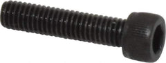 Value Collection - #8-36 UNF Hex Socket Drive, Socket Cap Screw - Alloy Steel, Black Oxide Finish, Fully Threaded, 3/4" Length Under Head - Eagle Tool & Supply