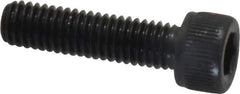 Value Collection - #10-32 UNF Hex Socket Drive, Socket Cap Screw - Alloy Steel, Black Oxide Finish, Fully Threaded, 3/4" Length Under Head - Eagle Tool & Supply