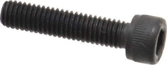 Value Collection - #10-32 UNF Hex Socket Drive, Socket Cap Screw - Alloy Steel, Black Oxide Finish, Fully Threaded, 7/8" Length Under Head - Eagle Tool & Supply