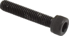 Value Collection - #10-32 UNF Hex Socket Drive, Socket Cap Screw - Alloy Steel, Black Oxide Finish, Fully Threaded, 1" Length Under Head - Eagle Tool & Supply