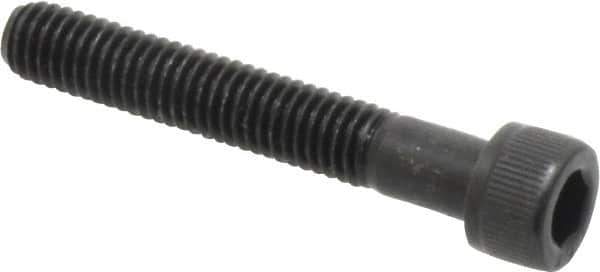 Value Collection - #10-32 UNF Hex Socket Drive, Socket Cap Screw - Alloy Steel, Black Oxide Finish, Partially Threaded, 1-1/4" Length Under Head - Eagle Tool & Supply