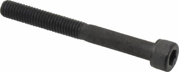 Value Collection - #10-32 UNF Hex Socket Drive, Socket Cap Screw - Alloy Steel, Black Oxide Finish, Partially Threaded, 1-3/4" Length Under Head - Eagle Tool & Supply