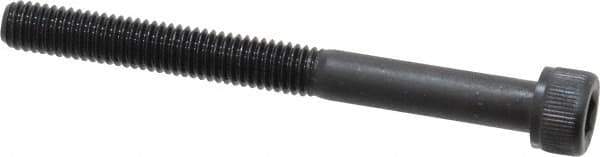 Value Collection - #10-32 UNF Hex Socket Drive, Socket Cap Screw - Alloy Steel, Black Oxide Finish, Partially Threaded, 2" Length Under Head - Eagle Tool & Supply