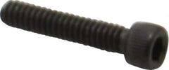 Value Collection - #3-48 UNC Hex Socket Drive, Socket Cap Screw - Alloy Steel, Black Oxide Finish, Fully Threaded, 1/2" Length Under Head - Eagle Tool & Supply