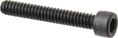 Value Collection - #4-40 UNC Hex Socket Drive, Socket Cap Screw - Alloy Steel, Black Oxide Finish, Fully Threaded, 3/4" Length Under Head - Eagle Tool & Supply