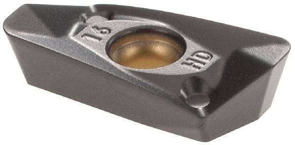 Kennametal - EP1416 HD Grade KCPK30 Carbide Milling Insert - TiN/TiCN/Al2O3 Finish, 0.1772" Thick, 1.6mm Corner Radius - Eagle Tool & Supply