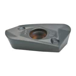 Kennametal - EP1431 HD Grade KCPK30 Carbide Milling Insert - TiN/TiCN/Al2O3 Finish, 0.177" Thick, 3.1mm Corner Radius - Eagle Tool & Supply