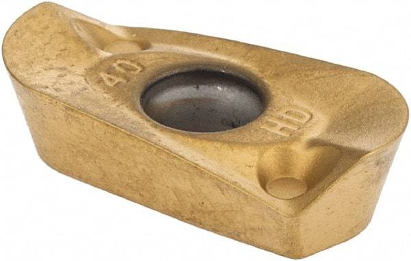 Kennametal - EP1440 HD Grade KC725M Carbide Milling Insert - TiN/TiCN/TiN Finish, 0.1772" Thick, 4mm Corner Radius - Eagle Tool & Supply