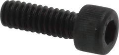 Value Collection - #5-40 UNC Hex Socket Drive, Socket Cap Screw - Alloy Steel, Black Oxide Finish, Fully Threaded, 3/8" Length Under Head - Eagle Tool & Supply