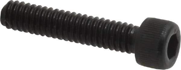 Value Collection - #5-40 UNC Hex Socket Drive, Socket Cap Screw - Alloy Steel, Black Oxide Finish, Fully Threaded, 5/8" Length Under Head - Eagle Tool & Supply