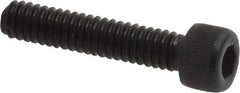 Value Collection - #5-40 UNC Hex Socket Drive, Socket Cap Screw - Alloy Steel, Black Oxide Finish, Fully Threaded, 5/8" Length Under Head - Eagle Tool & Supply