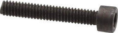 Value Collection - #8-32 UNC Hex Socket Drive, Socket Cap Screw - Alloy Steel, Black Oxide Finish, Fully Threaded, 1" Length Under Head - Eagle Tool & Supply