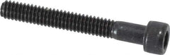 Value Collection - #8-32 UNC Hex Socket Drive, Socket Cap Screw - Alloy Steel, Black Oxide Finish, Fully Threaded, 1-1/4" Length Under Head - Eagle Tool & Supply