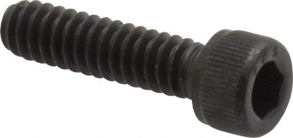 Value Collection - #10-24 UNC Hex Socket Drive, Socket Cap Screw - Alloy Steel, Black Oxide Finish, Fully Threaded, 3/4" Length Under Head - Eagle Tool & Supply