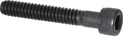 Value Collection - #10-24 UNC Hex Socket Drive, Socket Cap Screw - Alloy Steel, Black Oxide Finish, Fully Threaded, 1-1/4" Length Under Head - Eagle Tool & Supply