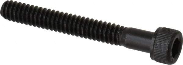 Value Collection - #10-24 UNC Hex Socket Drive, Socket Cap Screw - Alloy Steel, Black Oxide Finish, Partially Threaded, 1-1/2" Length Under Head - Eagle Tool & Supply