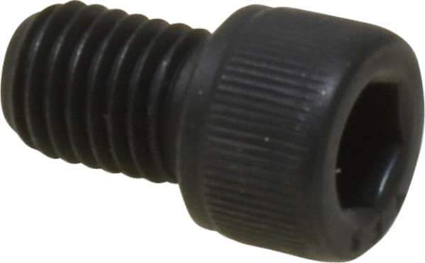 Value Collection - 1/4-28 UNF Hex Socket Drive, Socket Cap Screw - Alloy Steel, Black Oxide Finish, Fully Threaded, 3/8" Length Under Head - Eagle Tool & Supply