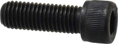 Value Collection - 1/4-28 UNF Hex Socket Drive, Socket Cap Screw - Alloy Steel, Black Oxide Finish, Fully Threaded, 3/4" Length Under Head - Eagle Tool & Supply