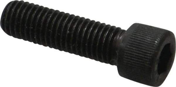 Value Collection - 1/4-28 UNF Hex Socket Drive, Socket Cap Screw - Alloy Steel, Black Oxide Finish, Fully Threaded, 7/8" Length Under Head - Eagle Tool & Supply