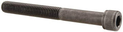 Value Collection - 1/4-28 UNF Hex Socket Drive, Socket Cap Screw - Alloy Steel, Black Oxide Finish, Partially Threaded, 2-1/4" Length Under Head - Eagle Tool & Supply
