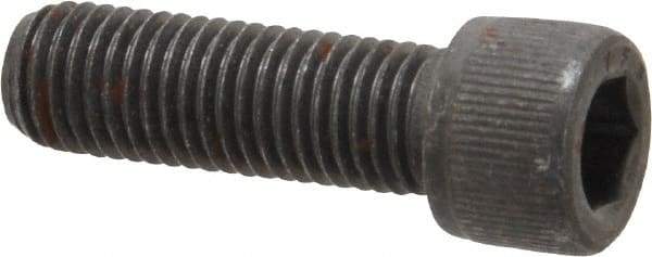 Value Collection - 5/16-24 UNF Hex Socket Drive, Socket Cap Screw - Alloy Steel, Black Oxide Finish, Fully Threaded, 1" Length Under Head - Eagle Tool & Supply