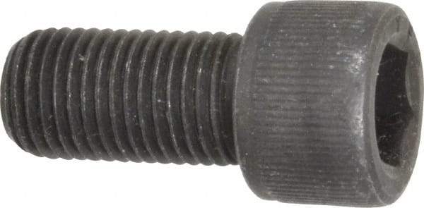 Value Collection - 3/8-24 UNF Hex Socket Drive, Socket Cap Screw - Alloy Steel, Black Oxide Finish, Fully Threaded, 3/4" Length Under Head - Eagle Tool & Supply