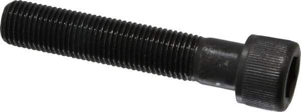 Value Collection - 3/8-24 UNF Hex Socket Drive, Socket Cap Screw - Alloy Steel, Black Oxide Finish, Partially Threaded, 2" Length Under Head - Eagle Tool & Supply
