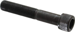 Value Collection - 3/8-24 UNF Hex Socket Drive, Socket Cap Screw - Alloy Steel, Black Oxide Finish, Partially Threaded, 2-1/4" Length Under Head - Eagle Tool & Supply