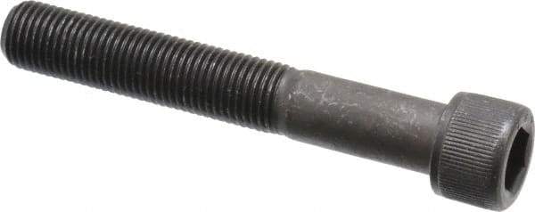 Value Collection - 3/8-24 UNF Hex Socket Drive, Socket Cap Screw - Alloy Steel, Black Oxide Finish, Partially Threaded, 2-1/2" Length Under Head - Eagle Tool & Supply