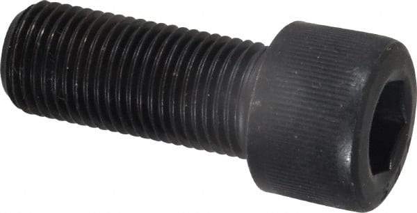 Value Collection - 1/2-20 UNF Hex Socket Drive, Socket Cap Screw - Alloy Steel, Black Oxide Finish, Fully Threaded, 1-1/4" Length Under Head - Eagle Tool & Supply