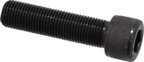 Value Collection - 1/2-20 UNF Hex Socket Drive, Socket Cap Screw - Alloy Steel, Black Oxide Finish, Fully Threaded, 2" Length Under Head - Eagle Tool & Supply