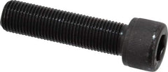 Value Collection - 1/2-20 UNF Hex Socket Drive, Socket Cap Screw - Alloy Steel, Black Oxide Finish, Fully Threaded, 2" Length Under Head - Eagle Tool & Supply