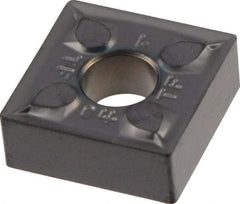 Iscar - SNMG431 TF Grade IC907 Carbide Turning Insert - TiAlN Finish, 90° Square, 1/2" Inscr Circle, 3/16" Thick, 1/64" Corner Radius - Eagle Tool & Supply