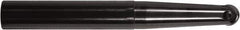 Millstar - 30mm Cut Diam, 225mm Max Depth of Cut, 40mm Shank Diam, 250mm OAL, Indexable Ball Nose End Mill - Straight Shank, SFTA Toolholder, MB, MBT, RBT Insert - Eagle Tool & Supply